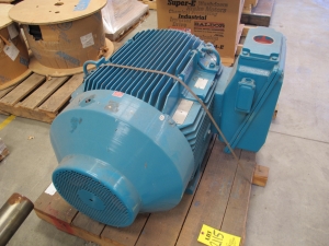MOTOR, ELECTRIC TYPE, 83 KW HORSEPOWER, 230 VOLT ELEC RATING, 1780 RPM, 445T FRAME. 2X40W, 120V HEATERS, PART # W-DF445T-NE (W-44) LOADING & HANDLING FEE $15-